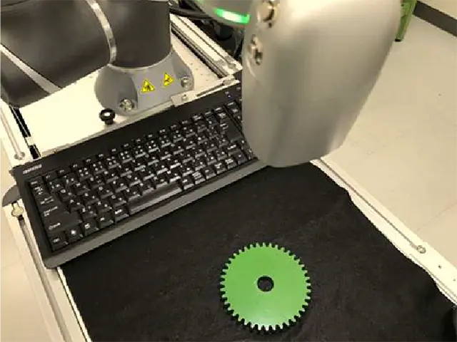 未装着時のグレア比較画像1