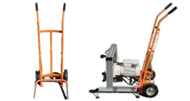 MAKIMASの専用台車の画像