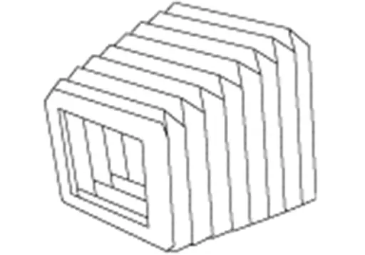 四面形状ジャバラの画像