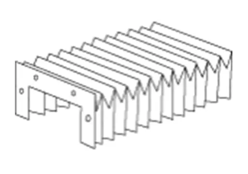 三面形状ジャバラの画像